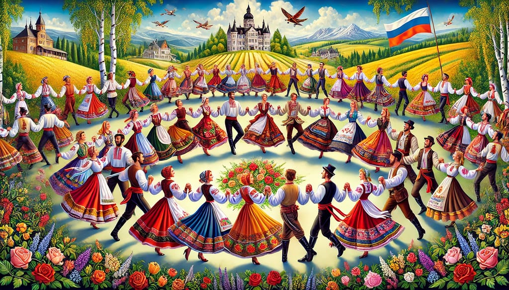 Slavic dance 4 Slavic dance