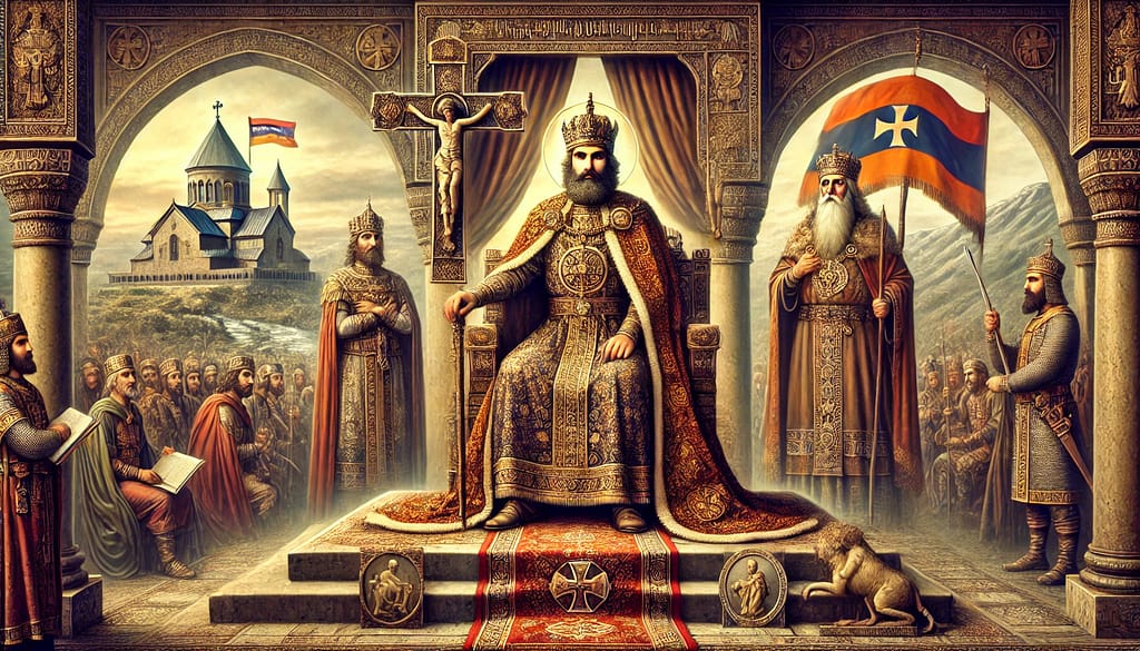 Who was King Tiridates III of Armenia