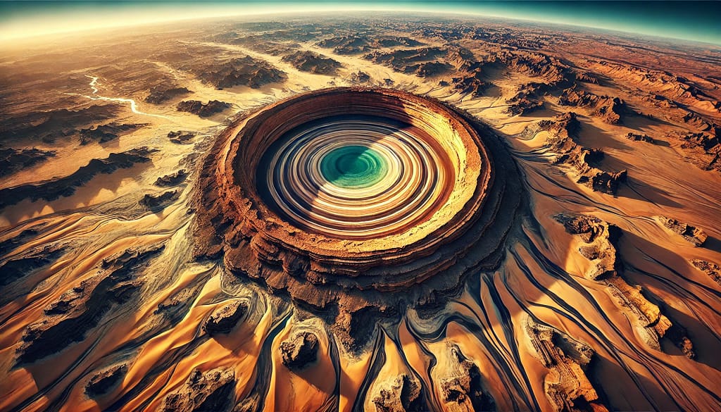 The Eye of the Sahara