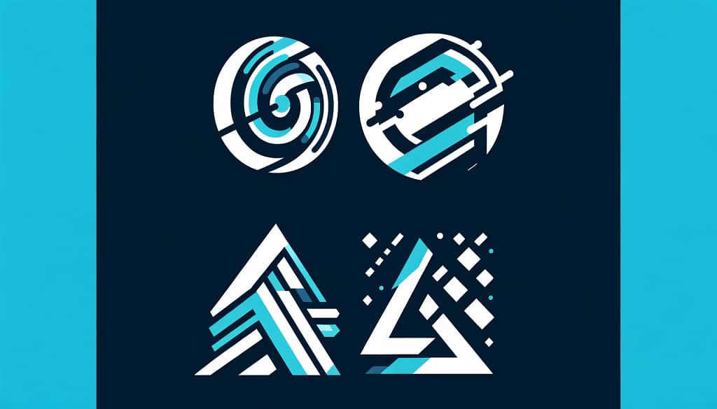 What shape works best for a tech company logo?