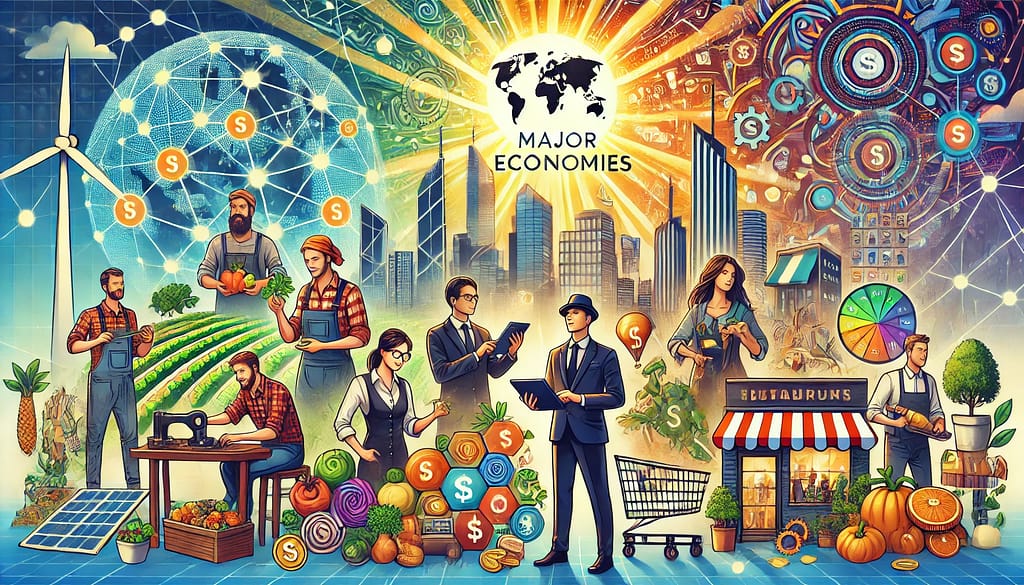 Major Economies, a Concept by Keyu Jin