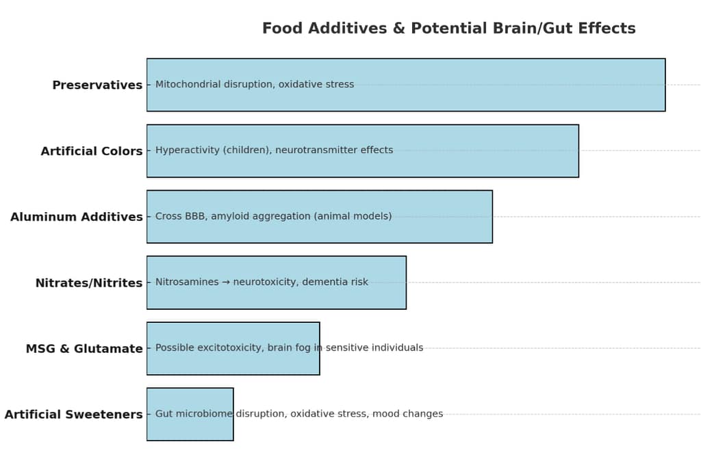 Food Additives & Potential Brain/Gut Effects