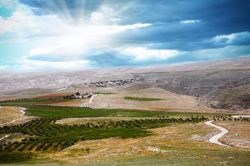 Bethlehem, the house of Bread. Land of Zabulon and Nephtali. Crossroad of the nations.
