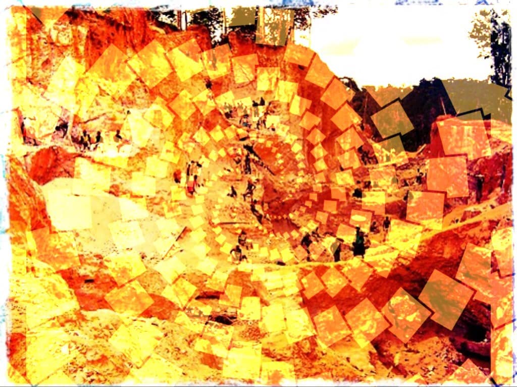 Gold rush and gold fever