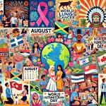 Famous International and National Days for August