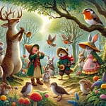 De vriendjes en de hulstboom