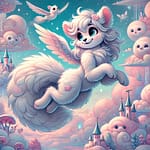 Fluffy's grillige reizen in wolkenland