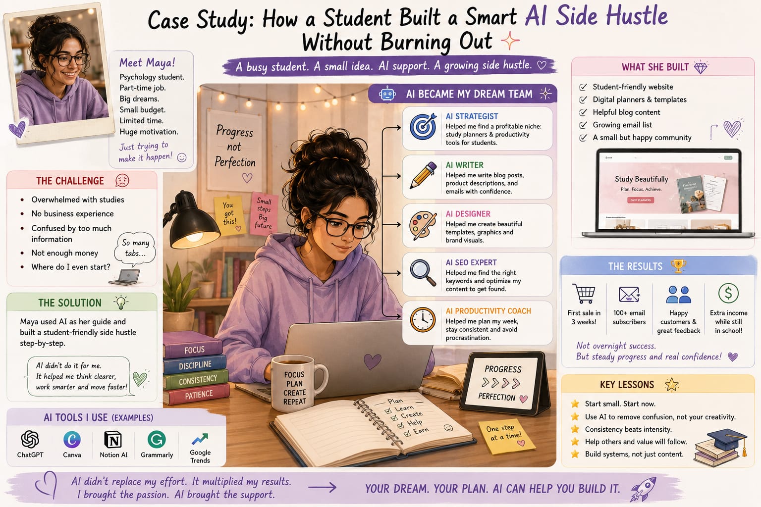Â Smart AI Side Hustle for a Busy StudentÂ