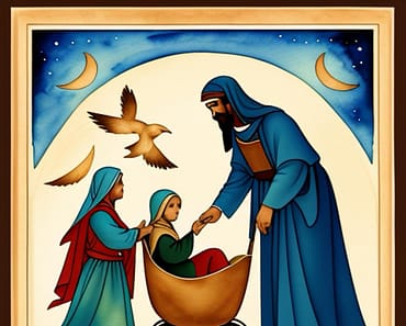 The flight to Egypt 