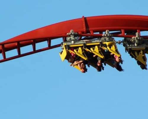 A roller-coaster