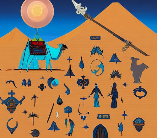 Symbols in Tuareg culture