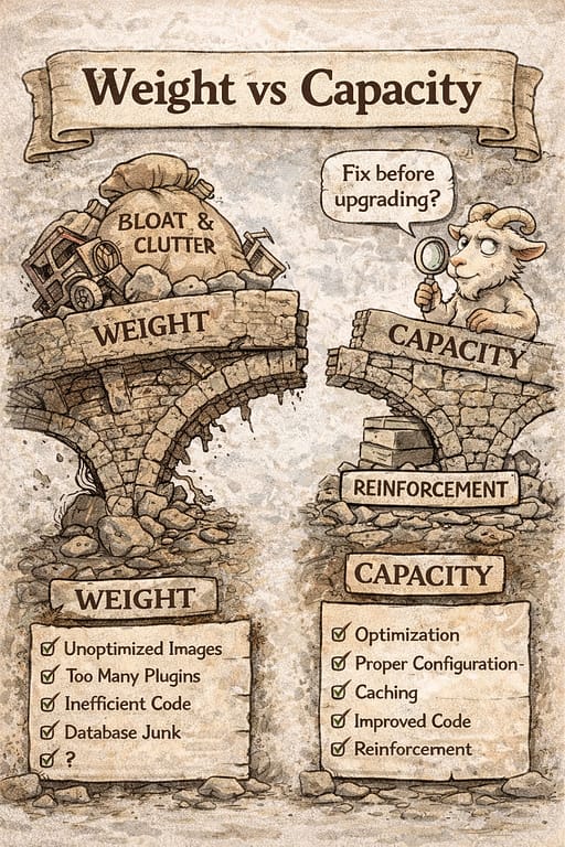 Optimize Before Upgrading 2 Optimize Before Upgrading Your Hosting