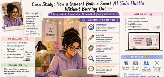 Â Smart AI Side Hustle for a Busy StudentÂ