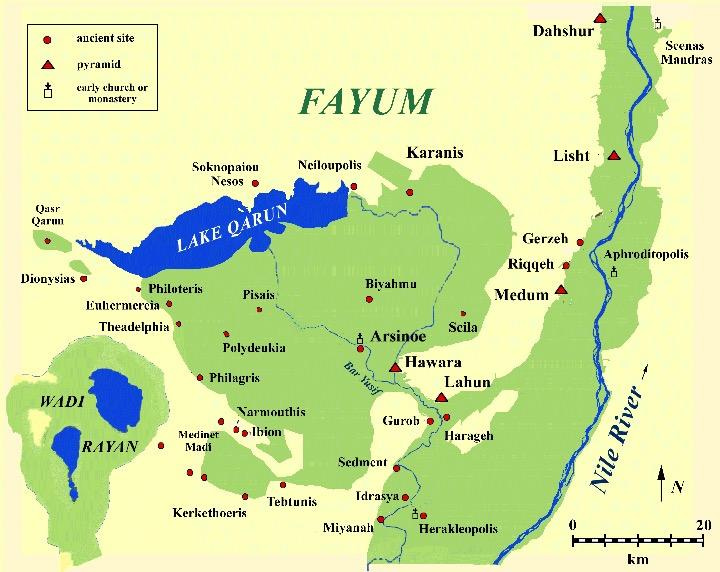 Map of the Nile Regions in Egypt. A fascinating discovery for those who take time to examine the maps. 