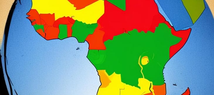 Table with main symbols and their meaning for Africa