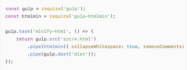 Guide to HTML Minification