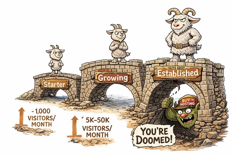 3 Goats and Their Hosting Bridges 2 3 Goats and Their Hosting Bridges