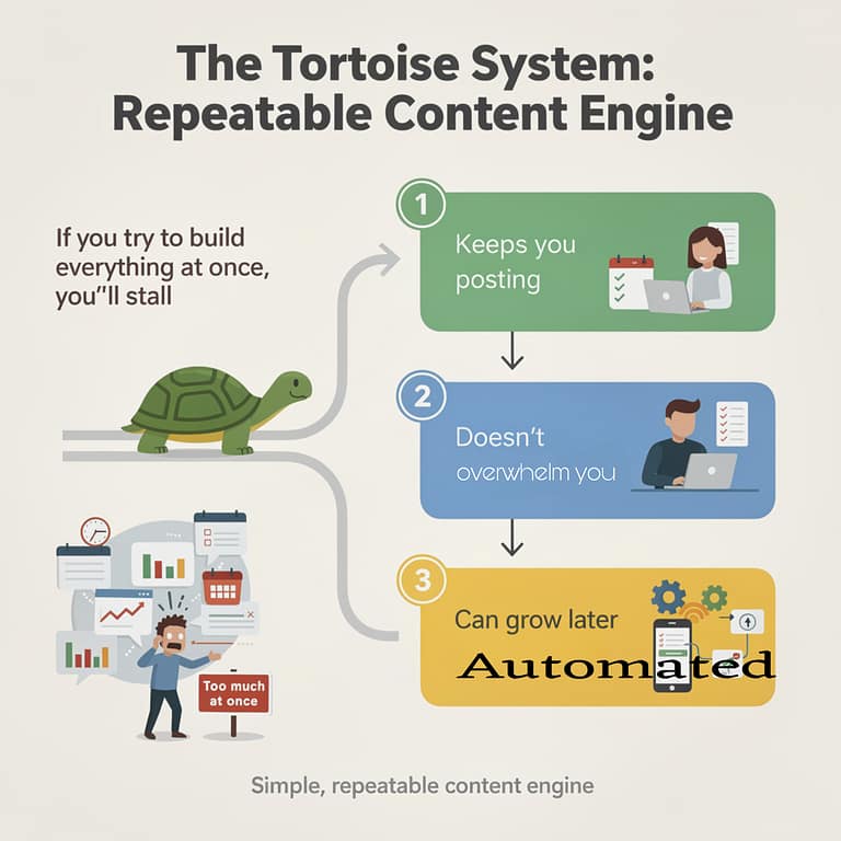 The Tortoise System as a Repeatable Content Engine 2 The Tortoise System as a Repeatable Content Engine