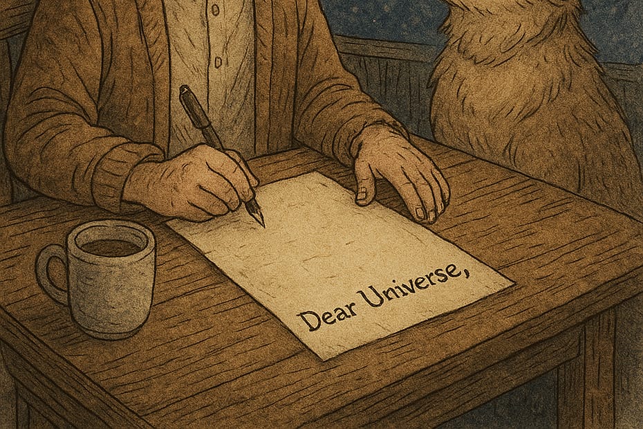 The Universe Has a Voicemail