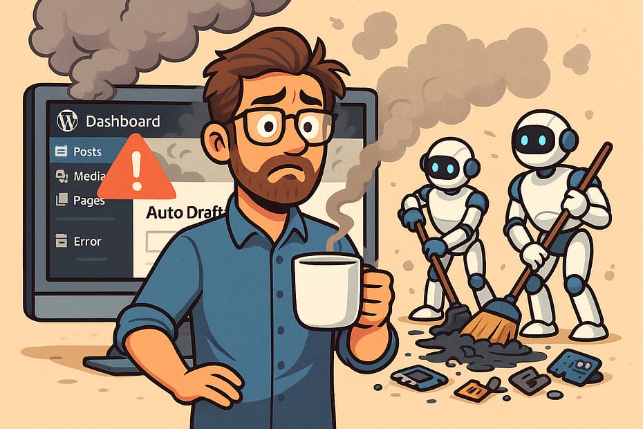 When AI Purges the Devs’ Mess. The Emergency Blogging Survival Guide