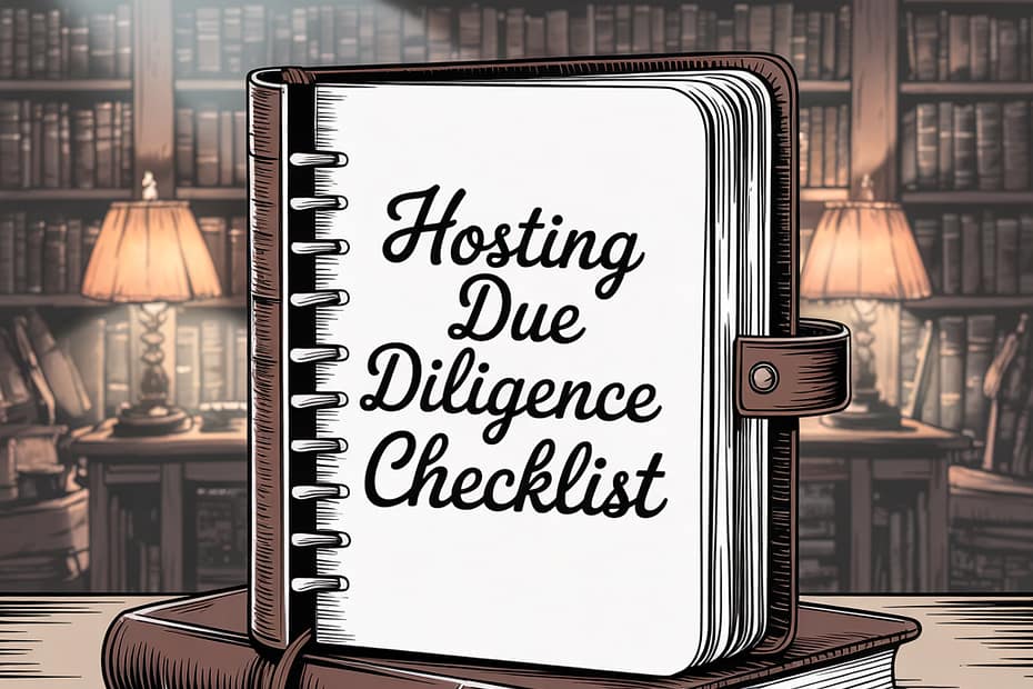 Hosting Due Diligence Checklist