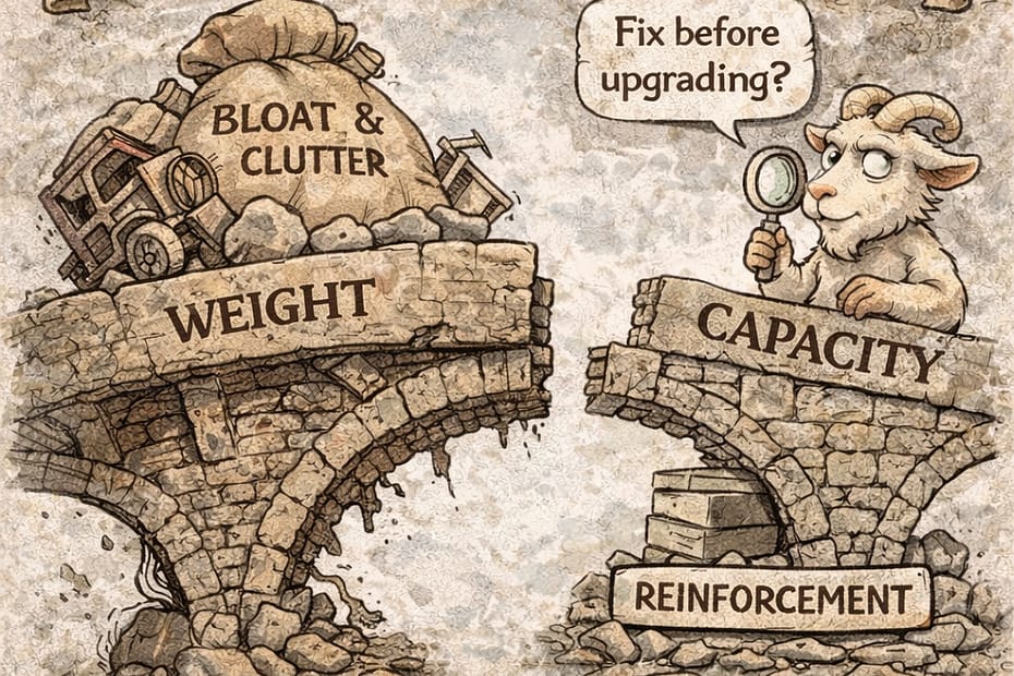 Optimize Before Upgrading Your Hosting