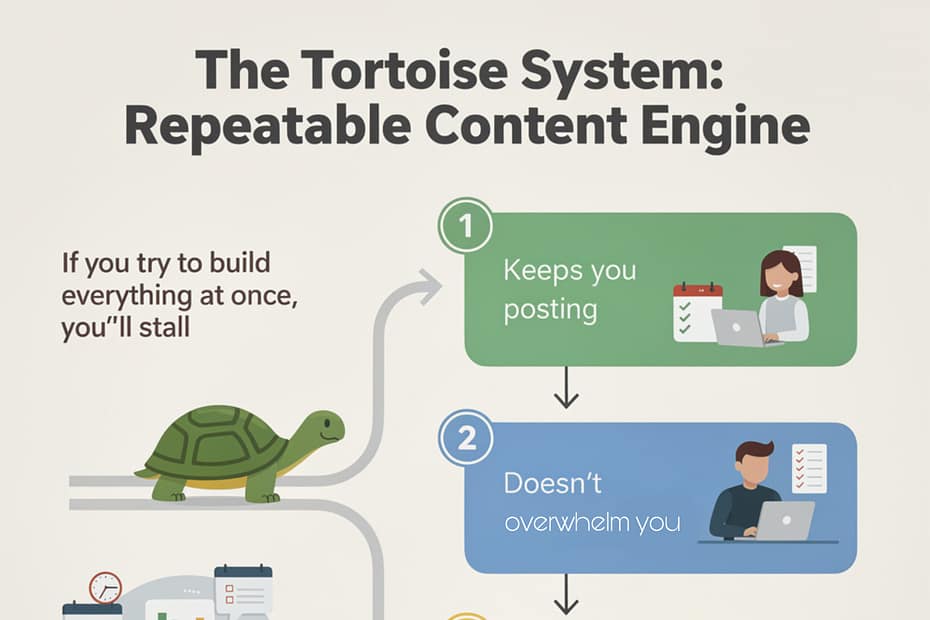The Tortoise System as a Repeatable Content Engine