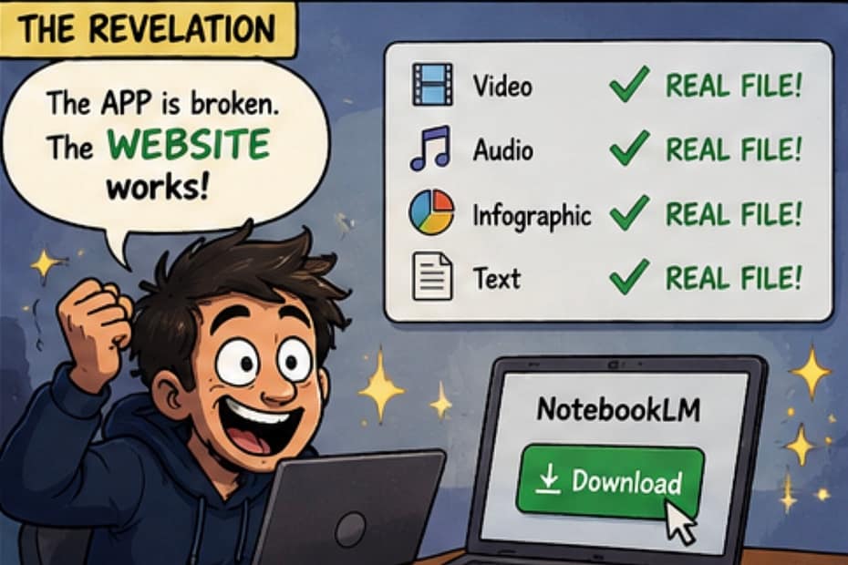 How To Use NotebookLM Without Accidentally Downloading Quantum Vapor 1 How To Use NotebookLM Without Accidentally Downloading Quantum Vapor
