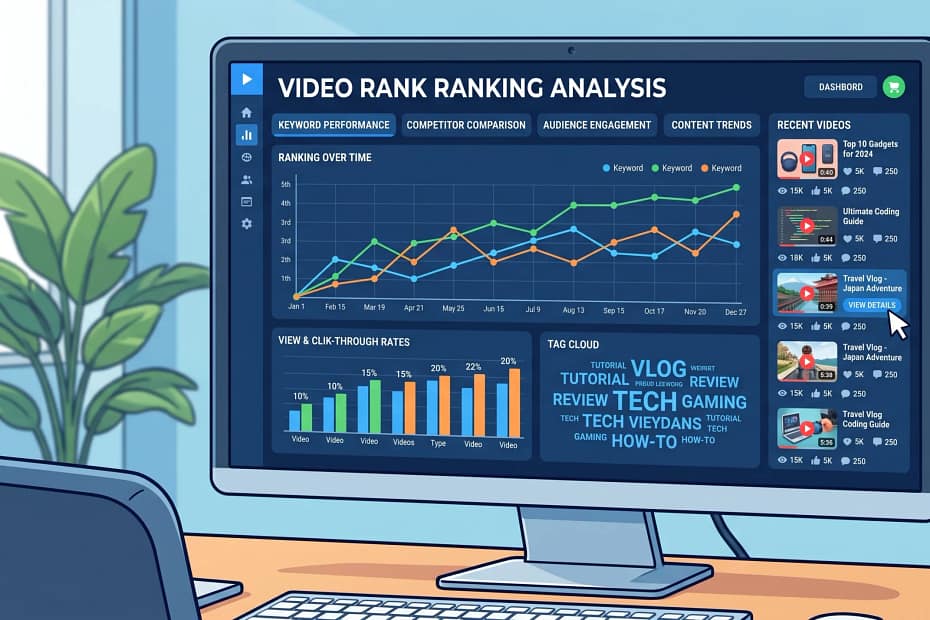 Top tools for video ranking analysis