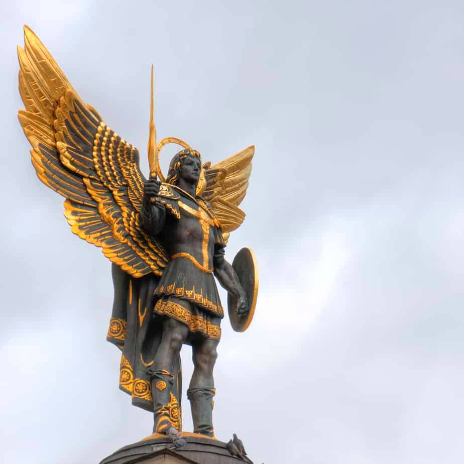 The archangels are seven angels standing before the face of the Most High , praying for us and helping thise who invoke them. Here, Archangel Michael, Kiev