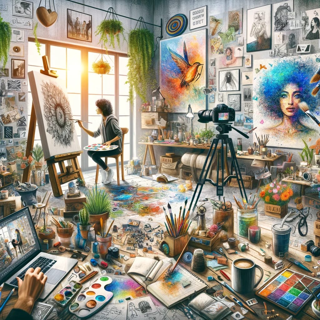 The visual continuity artist GPT Vlog Suite The visual continuity artist GPT Vlog Suite